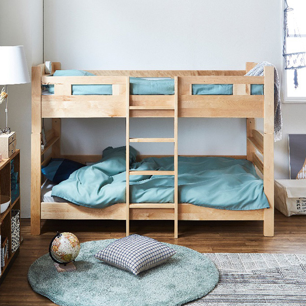 送料無料】Brike Bunk Bedframe ビルケ 木製2段ベッド バーチ 