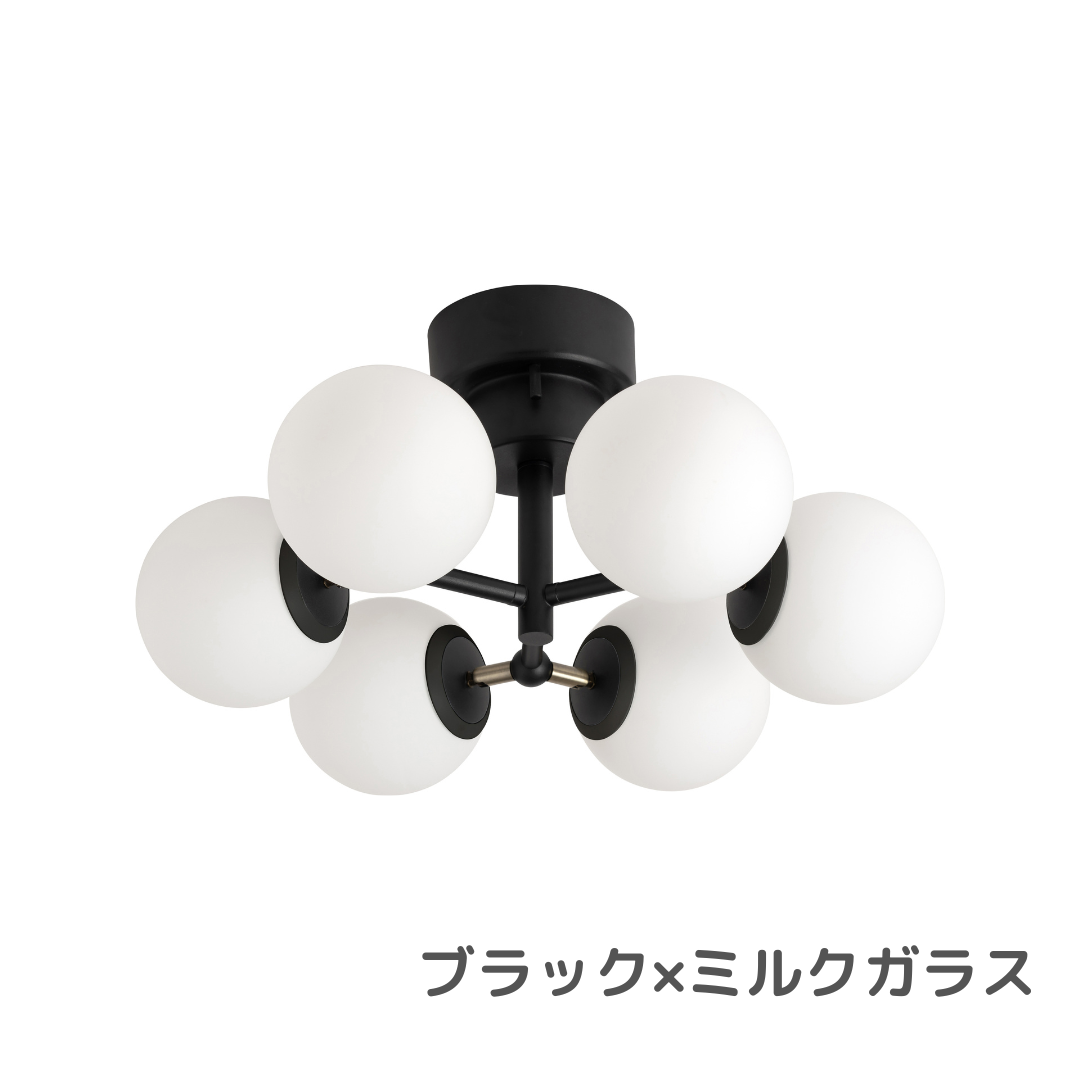 送料無料】GENERAL TINY GLASS CEILING LIGHT 6 タイニーガラス